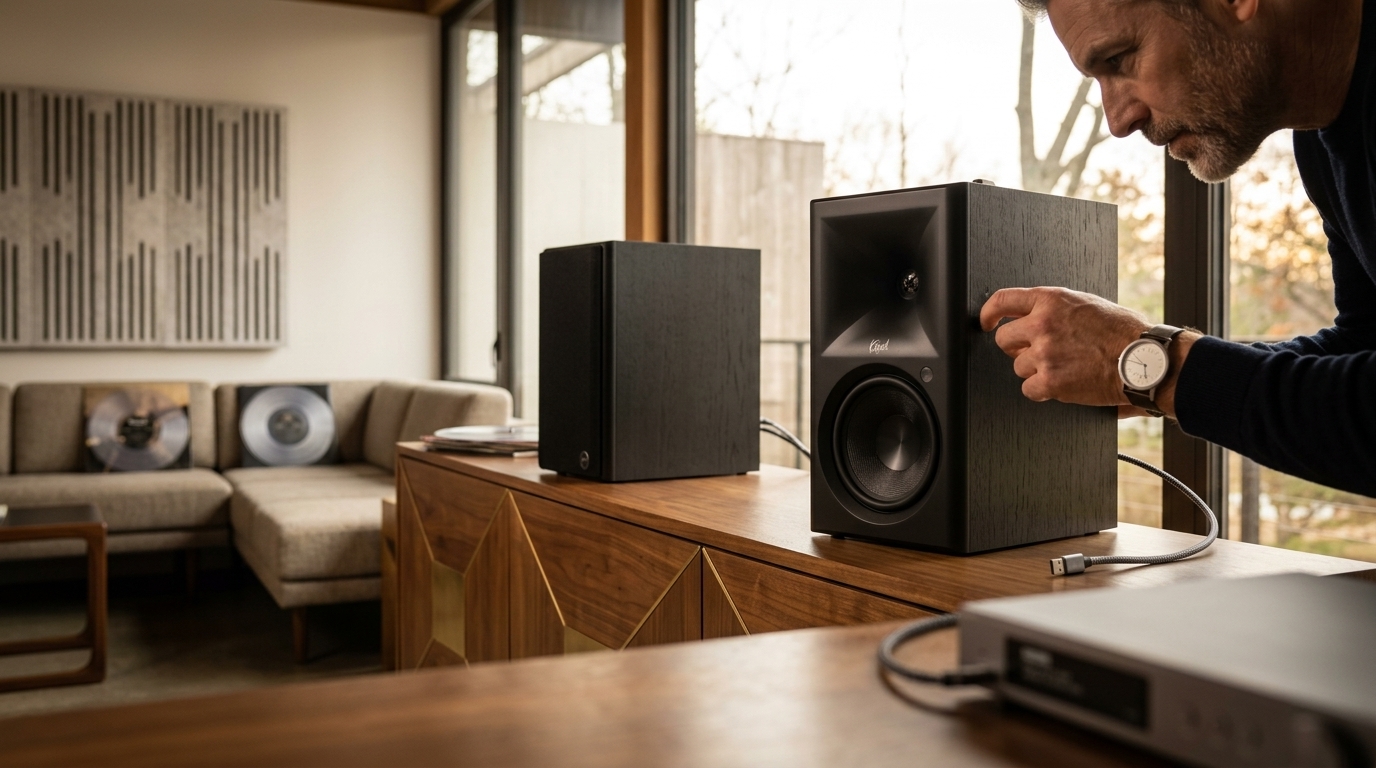 Klipsch The Fives II: Η Αναγέννηση των Ενεργών Ηχείων στην Ψηφιακή Εποχή του 2026