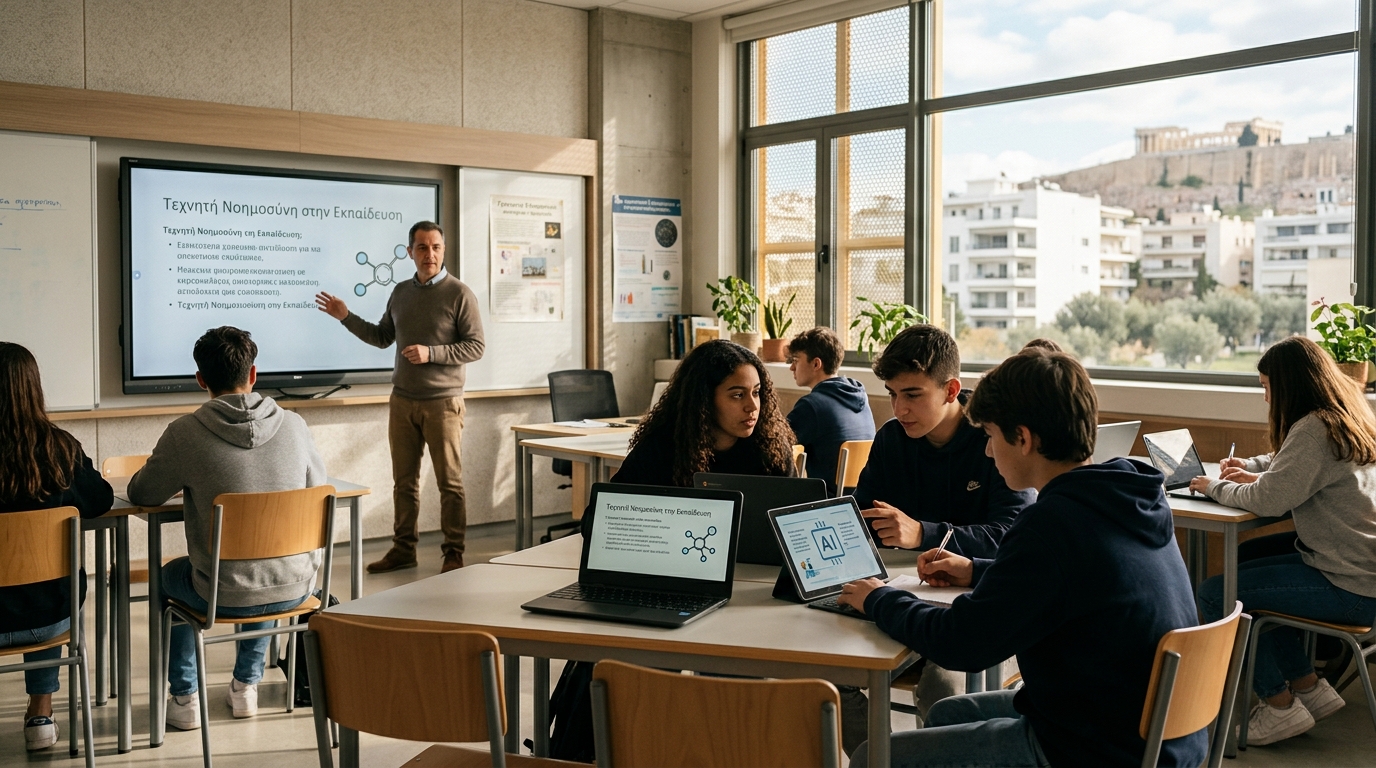 The Digital Revolution in Classrooms: New Rules for Artificial Intelligence in Greek Schools