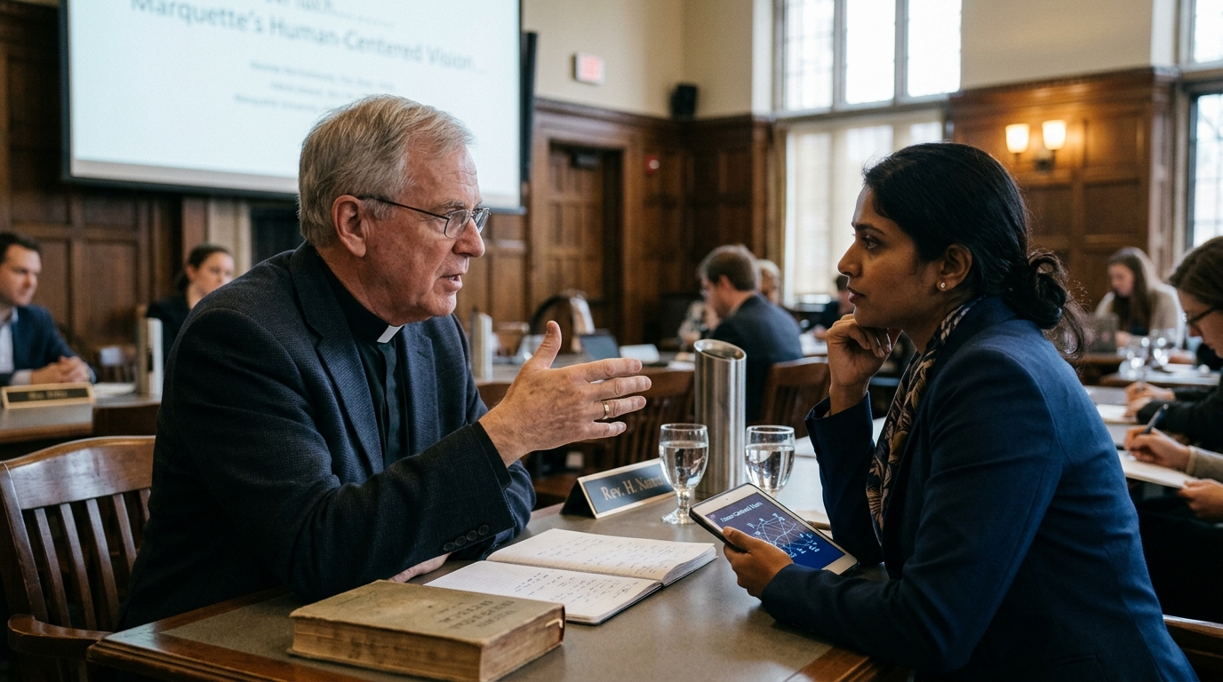 The Ethics of AI: From Pope Leo’s Encyclical to Marquette’s Human-Centered Vision