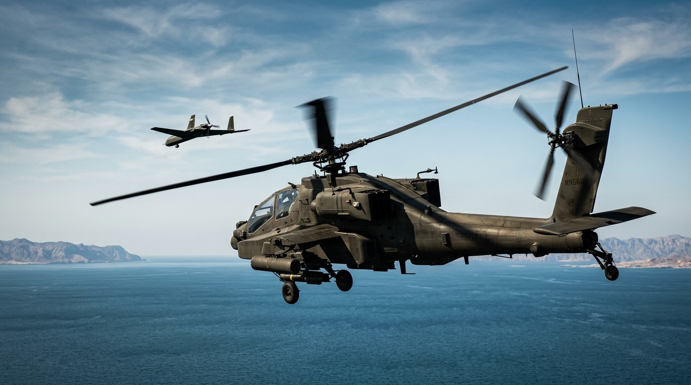 Iranian Drone Downs American Apache: A New Era of Asymmetric Warfare in the Strait of Hormuz
