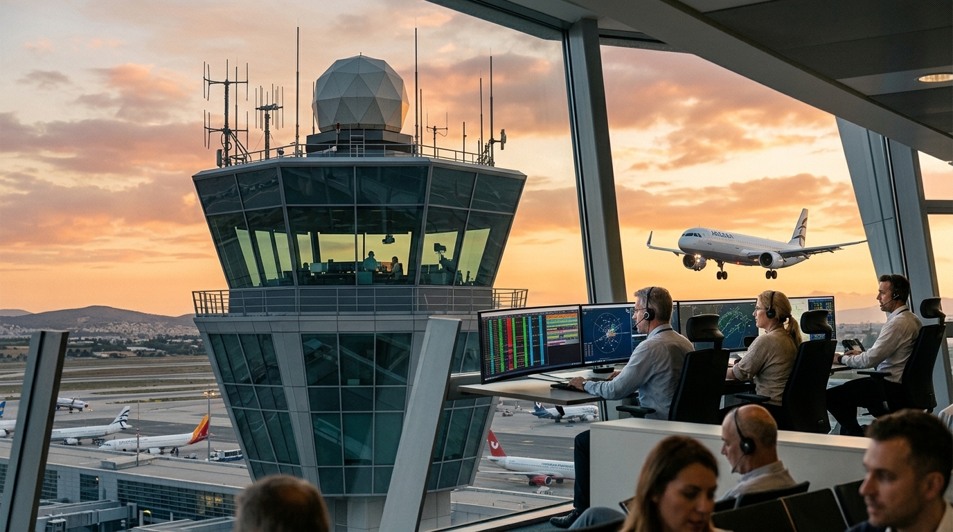 Digital Takeoff: The Radical Overhaul of Greece's Air Traffic Control System
