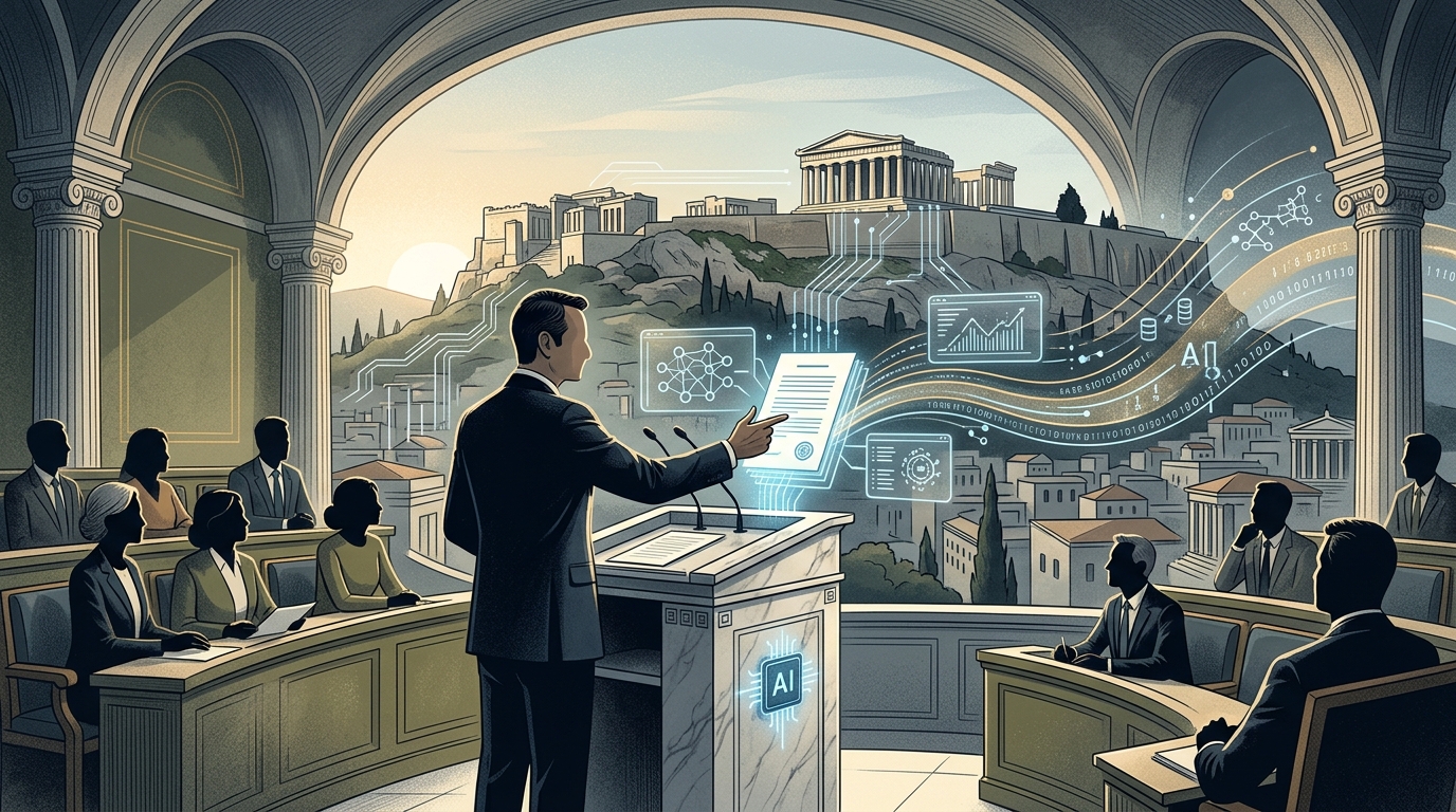 Η Τεχνητή Νοημοσύνη στο Επίκεντρο της Πολιτικής: Η Στρατηγική Μητσοτάκη και το Ψηφιακό Μέλλον της Ελλάδας