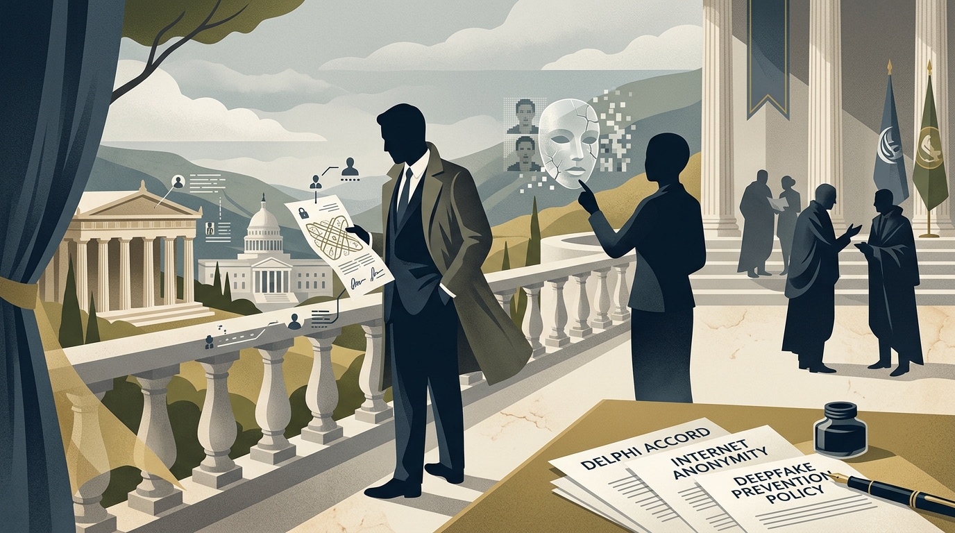Papastergiou at Delphi: Ending Internet Anonymity as a Shield Against the Deepfake Era