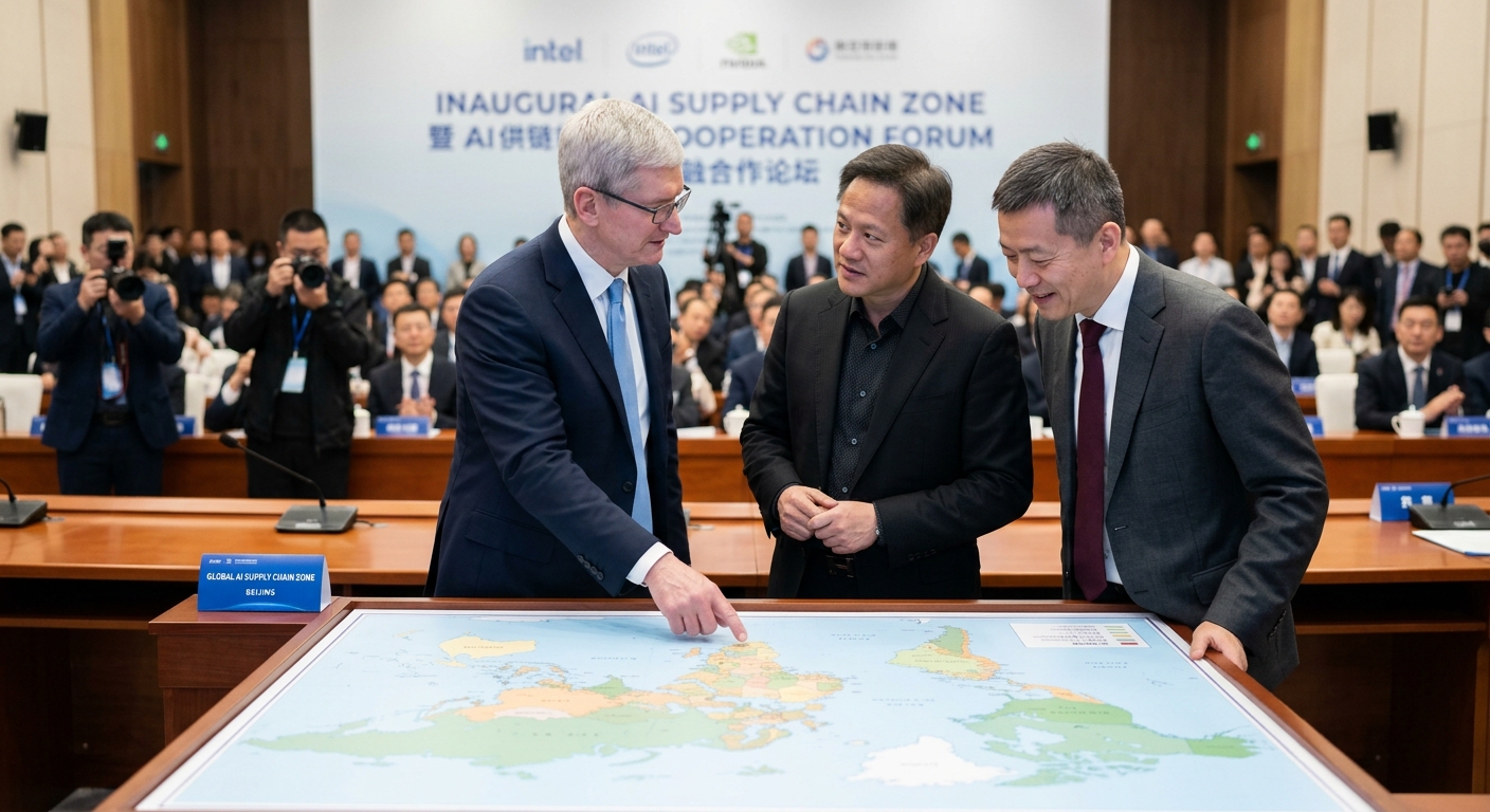 The Great Convergence in Beijing: Nvidia and Intel Join Alibaba at China’s Inaugural AI Supply Chain Zone