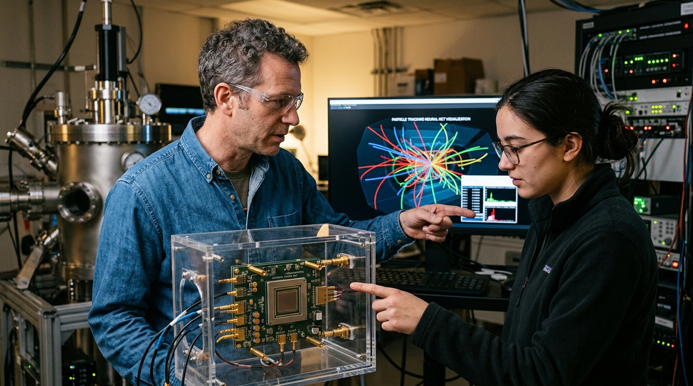 The Subatomic Brain: How NEUROPix is Revolutionizing Particle Physics with In-Sensor AI