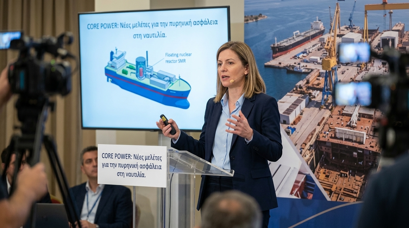 CORE POWER: Η Πυρηνική Ενέργεια στη Θάλασσα – Ασφάλεια, Προκλήσεις και η Επόμενη Μέρα της Ναυτιλίας