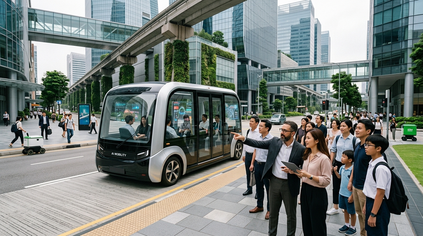 AI in Transportation: Navigating the Economic and Social Revolution of Mobility