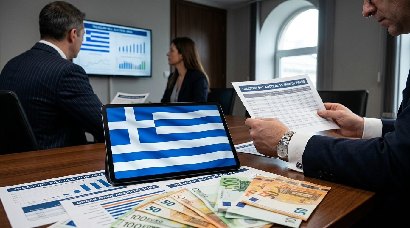 PDMA: Treasury Bill Auction and the Architecture of Greek Debt in 2026