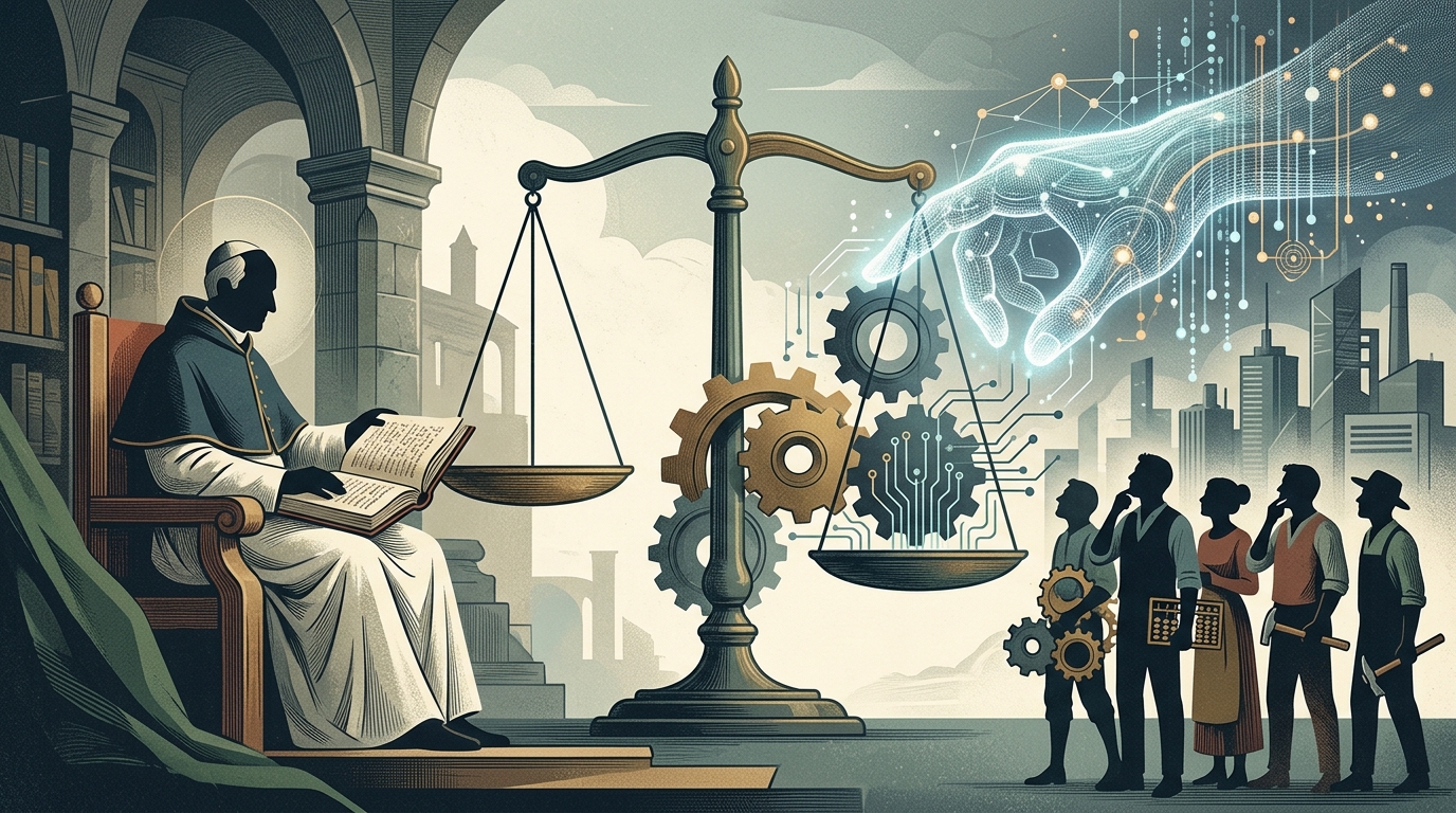 Pope Leo and the Merchants: A Shared Anxiety Over AI and the Future of Labor