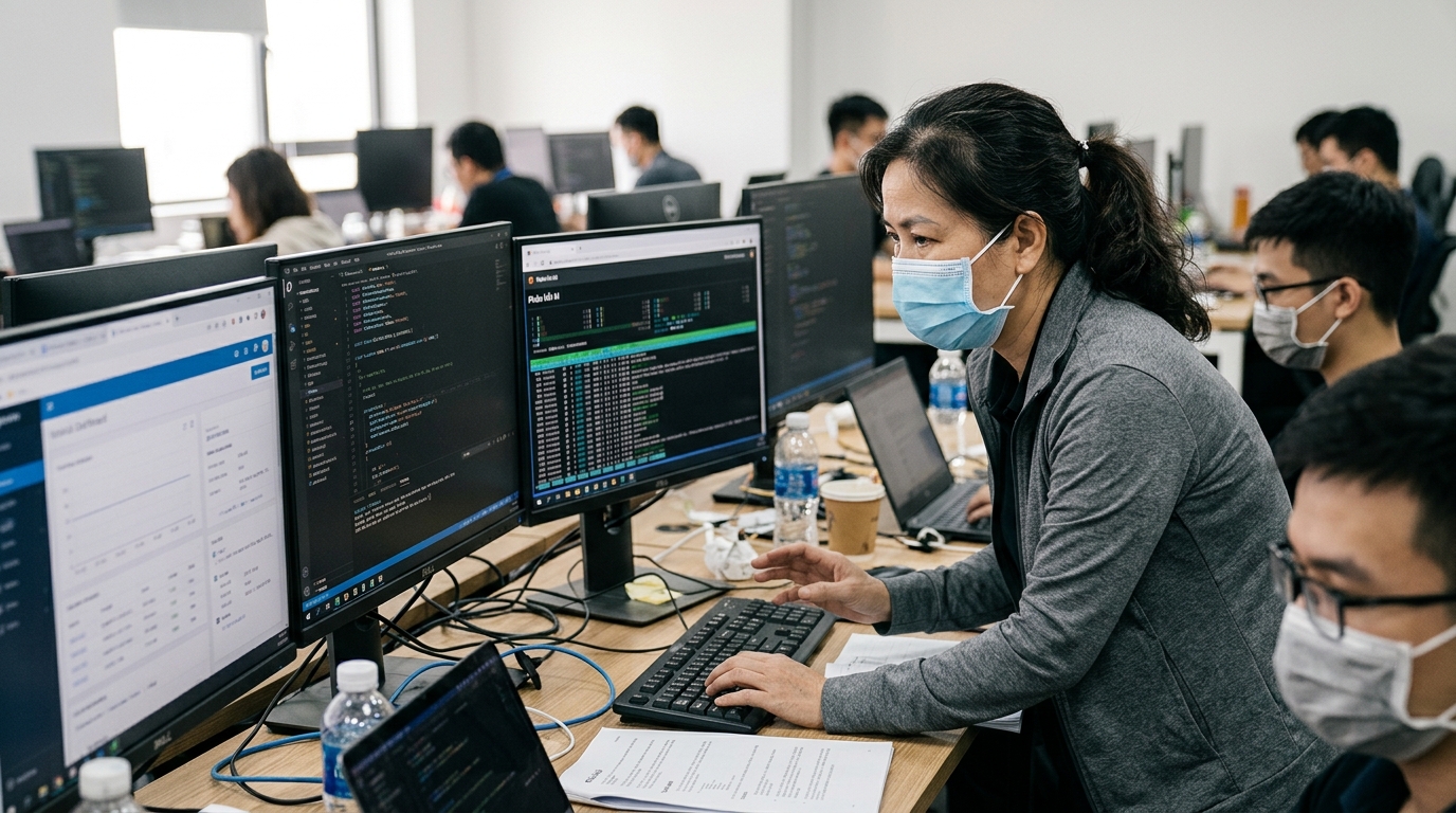 Vietnam’s Digital Frontier: AI Reception Robots Redefining 24/7 Public Services