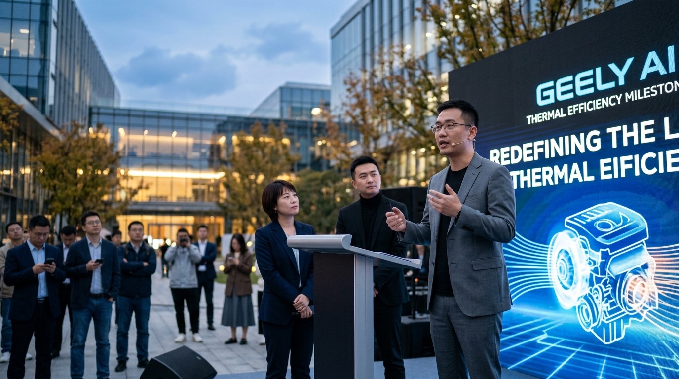 Geely: Η Τεχνητή Νοημοσύνη στην Υπηρεσία της Θερμοδυναμικής – Το Ρεκόρ που Αλλάζει την Αυτοκίνηση