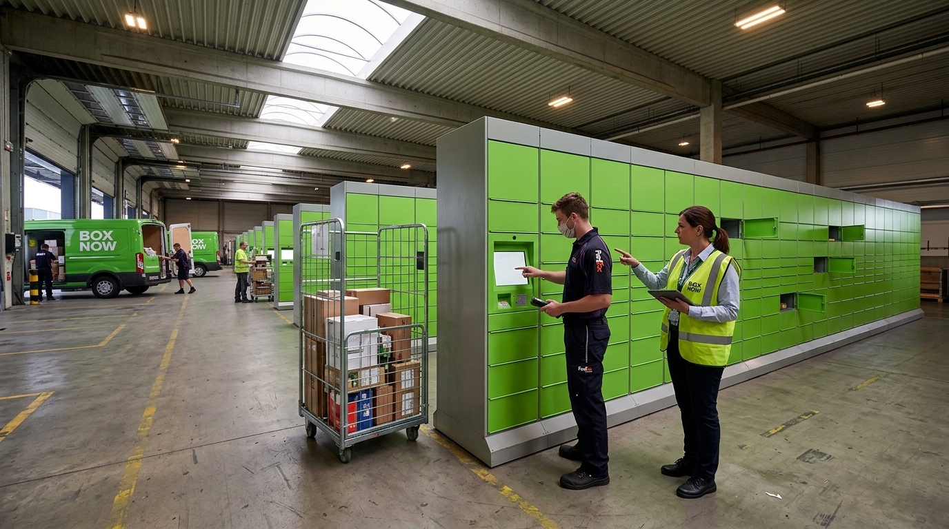 How FedEx and BOX NOW are Reshaping the Delivery Landscape with New Hubs: The Battle for the 'Last Mile'