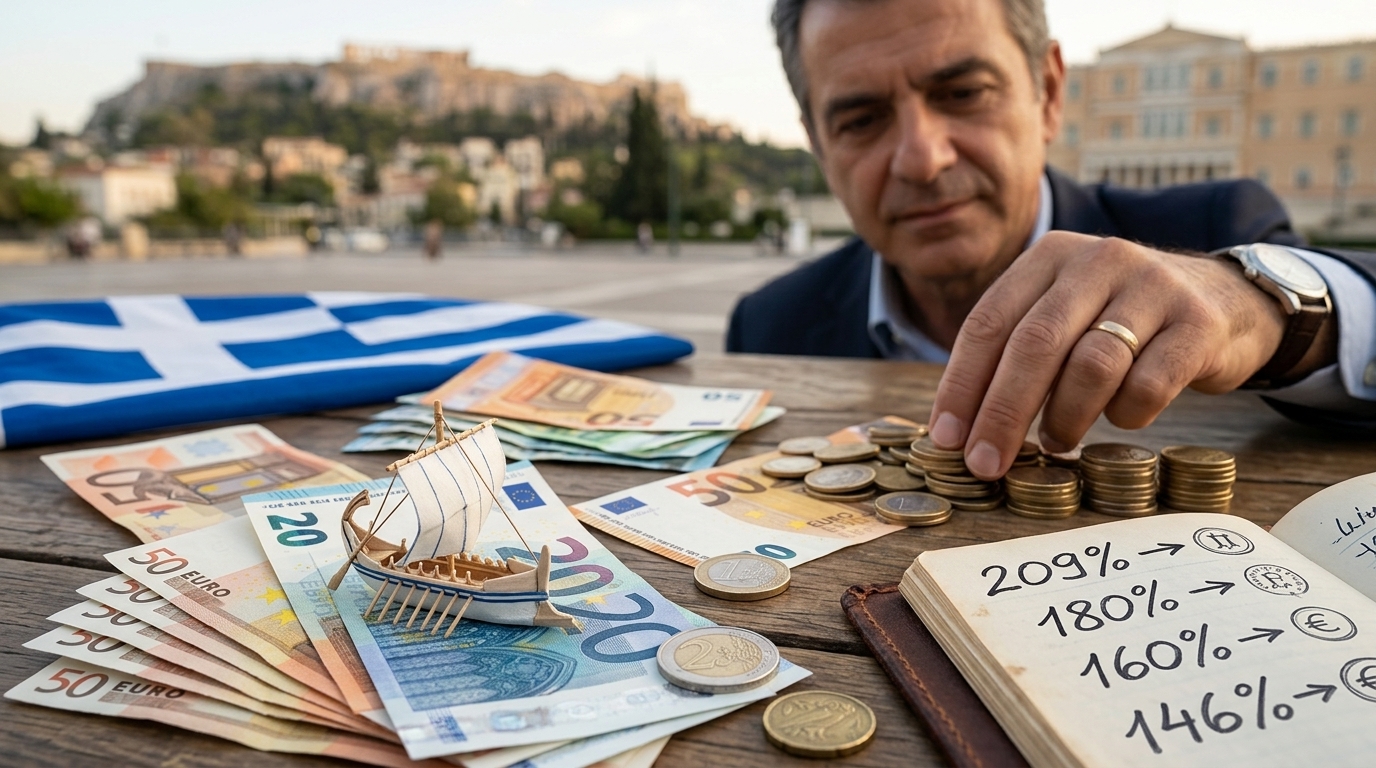 Ελλάδα: Το «Οικονομικό Θαύμα» της Αποκλιμάκωσης του Χρέους – Από την Κρίση στην Πρωτοκαθεδρία της Μείωσης