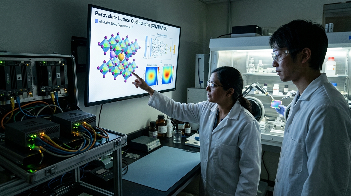 AI and the Quest for the Perfect Solar Cell: Sustainability through Perovskite Innovation