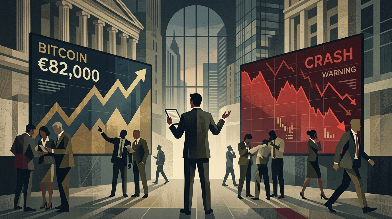 The Bitcoin Paradox: Touching €82,000 Amidst Michael Burry’s Market Crash Warnings