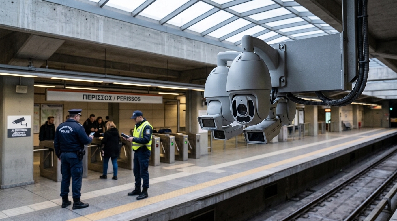 AI Cameras on the Athens Metro: The Digital Eye at Perissos and the High Stakes of Fare Evasion