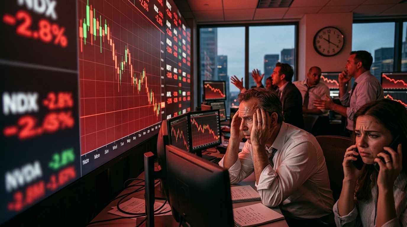 Wall Street: The Big Tech Selloff and AI's Looming Identity Crisis