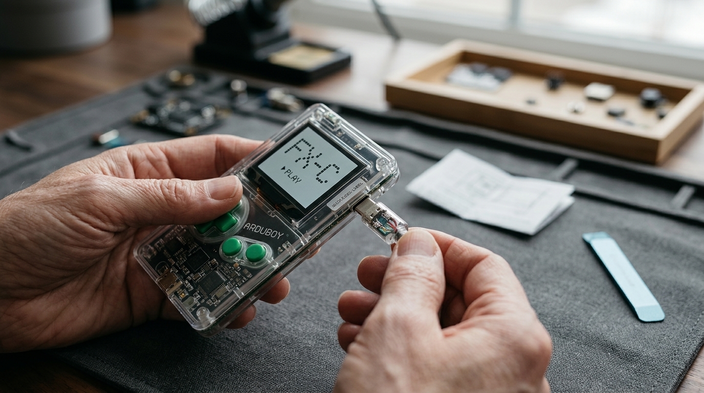 The Arduboy FX-C: A Masterclass in Minimalist Play and Open-Source Elegance