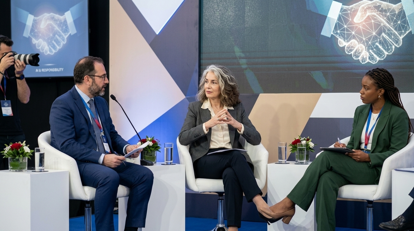 People for Business at the 11th Delphi Economic Forum: AI Changes Everything, But Not the Burden of Responsibility