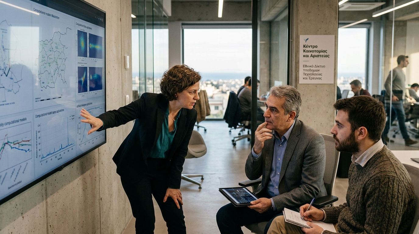Modern infrastructure and Artificial Intelligence in Western Macedonia for digital transformation.