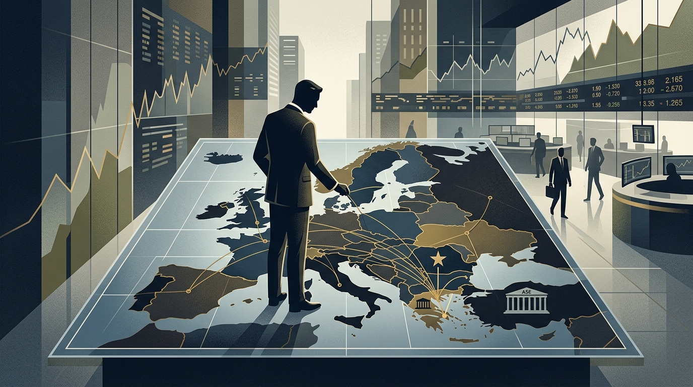 Ο Στεφάν Μπουζνά της Euronext σε συζήτηση για το Χρηματιστήριο Αθηνών.