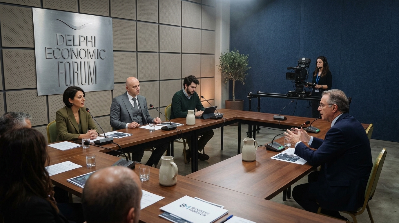 Business Monitor at Delphi: The New Geopolitical Power through Defense and AI