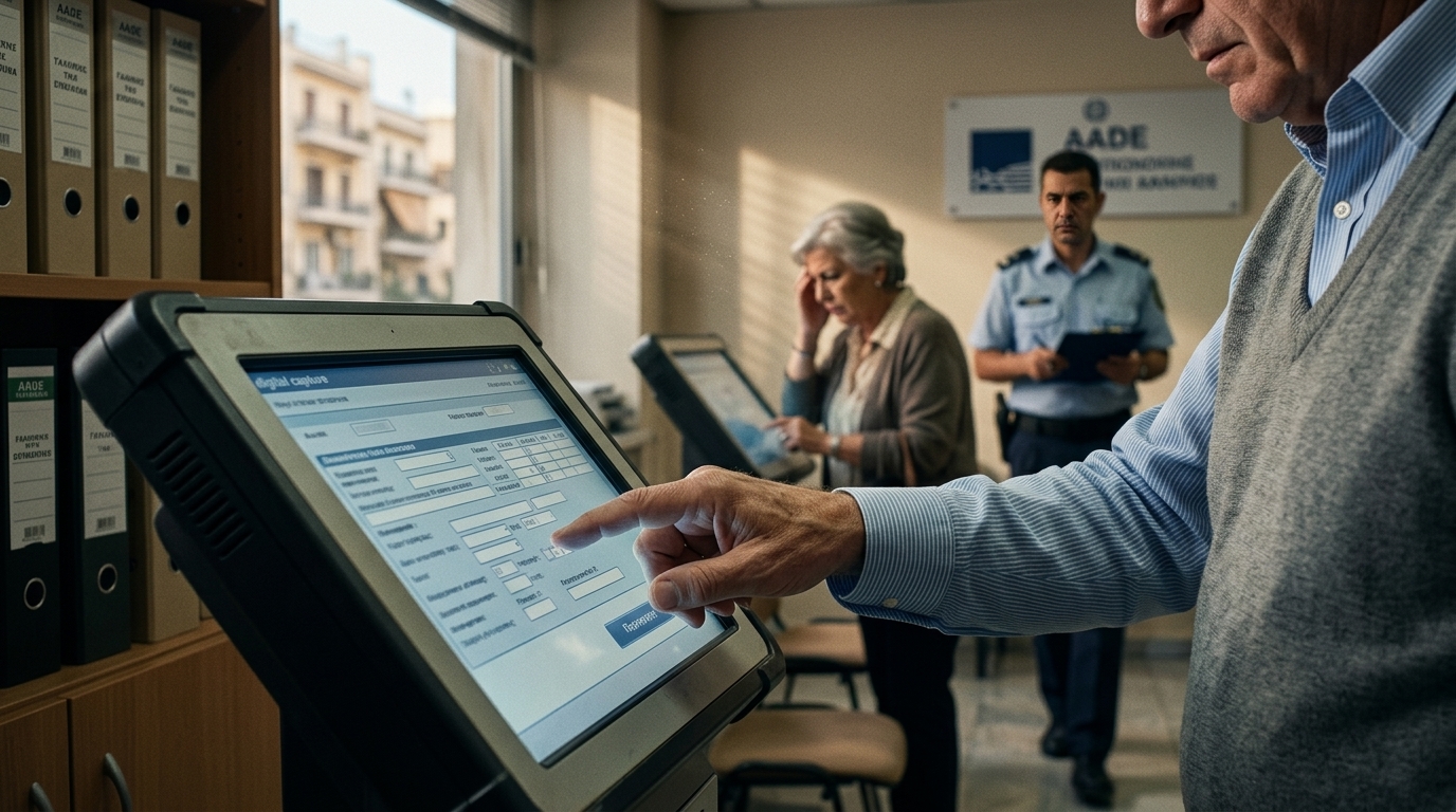 Ψηφιακή φορολογία και αλγοριθμικοί έλεγχοι από την ΑΑΔΕ στην Ελλάδα.