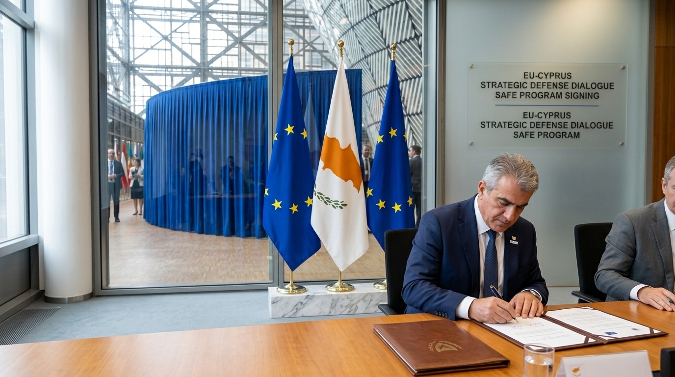 Cyprus at the Heart of European Defense: The Strategic Weight of Joining the SAFE Program