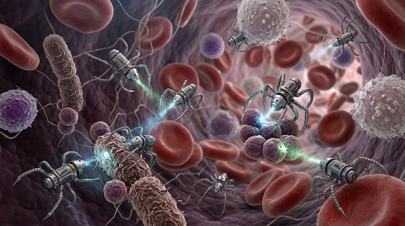 The Nanoscale Revolution: Micro-robots 50 Times Smaller Than a Hair Join the Battle Against Bacteria
