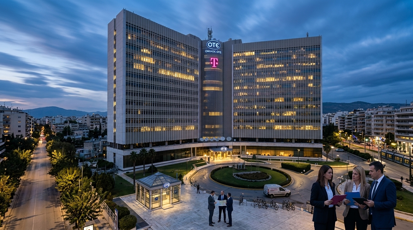 Γραφήματα οικονομικών αποτελεσμάτων του ομίλου ΟΤΕ για το 2026.