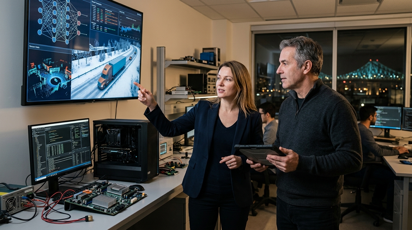 Torc and Mila’s Strategic Alliance: The Future of Autonomous Trucking Runs Through Montreal