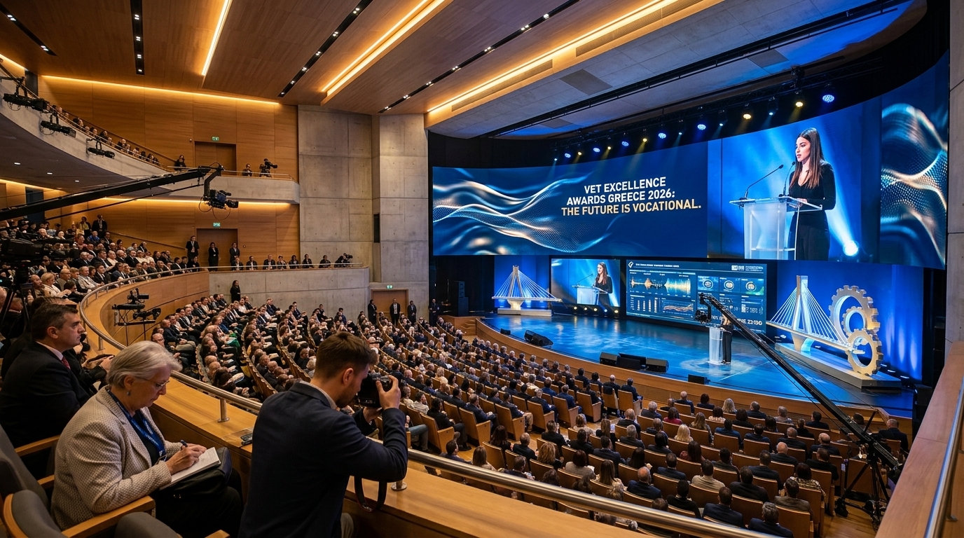 VET Excellence Awards Greece 2026: Η Επανάσταση της Επαγγελματικής Εκπαίδευσης και η Γέφυρα προς το Μέλλον