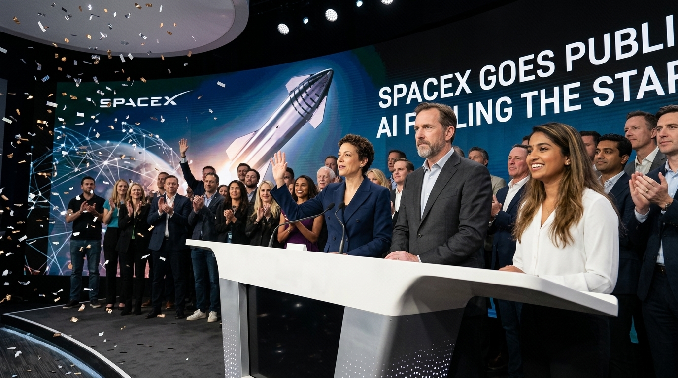 Η SpaceX στο Χρηματιστήριο: Η Τεχνητή Νοημοσύνη ως το Νέο Καύσιμο για τα Άστρα