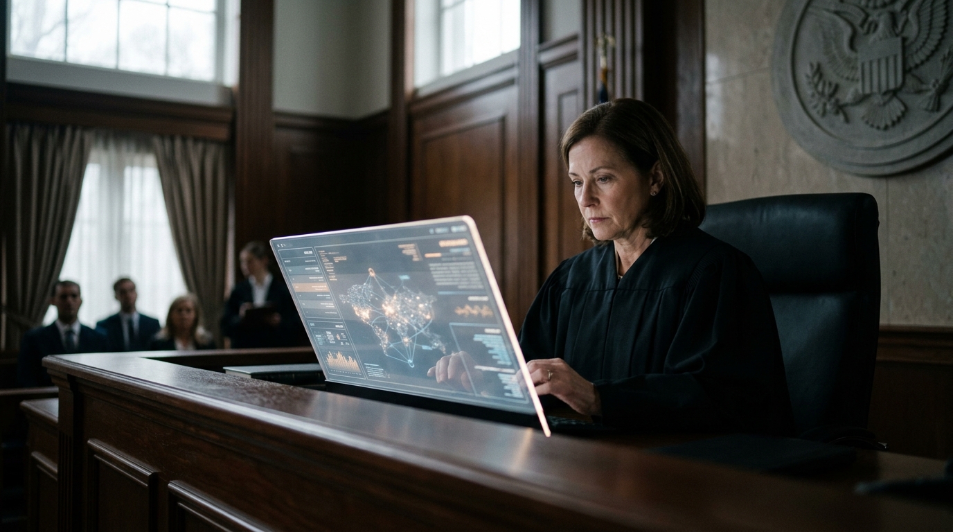 AI in the Judiciary: A New Era of Transparency or a Digital Leviathan?