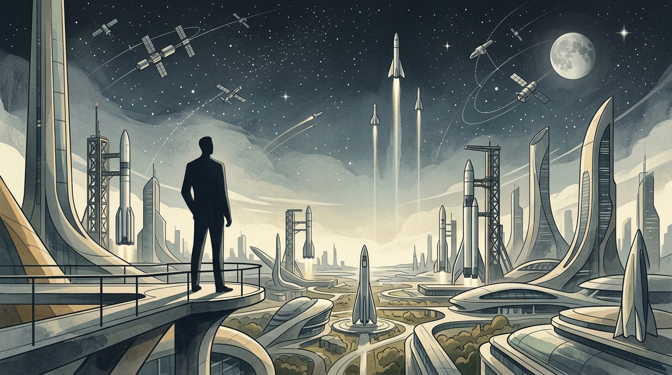 Jeff Bezos: Prometheus and the $41 Billion Bet on the Space Industrial Revolution