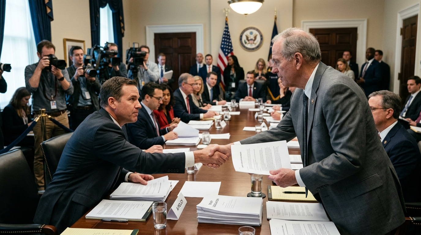 Ηγέτες της Silicon Valley σε συζήτηση για τη ρύθμιση της τεχνητής νοημοσύνης.