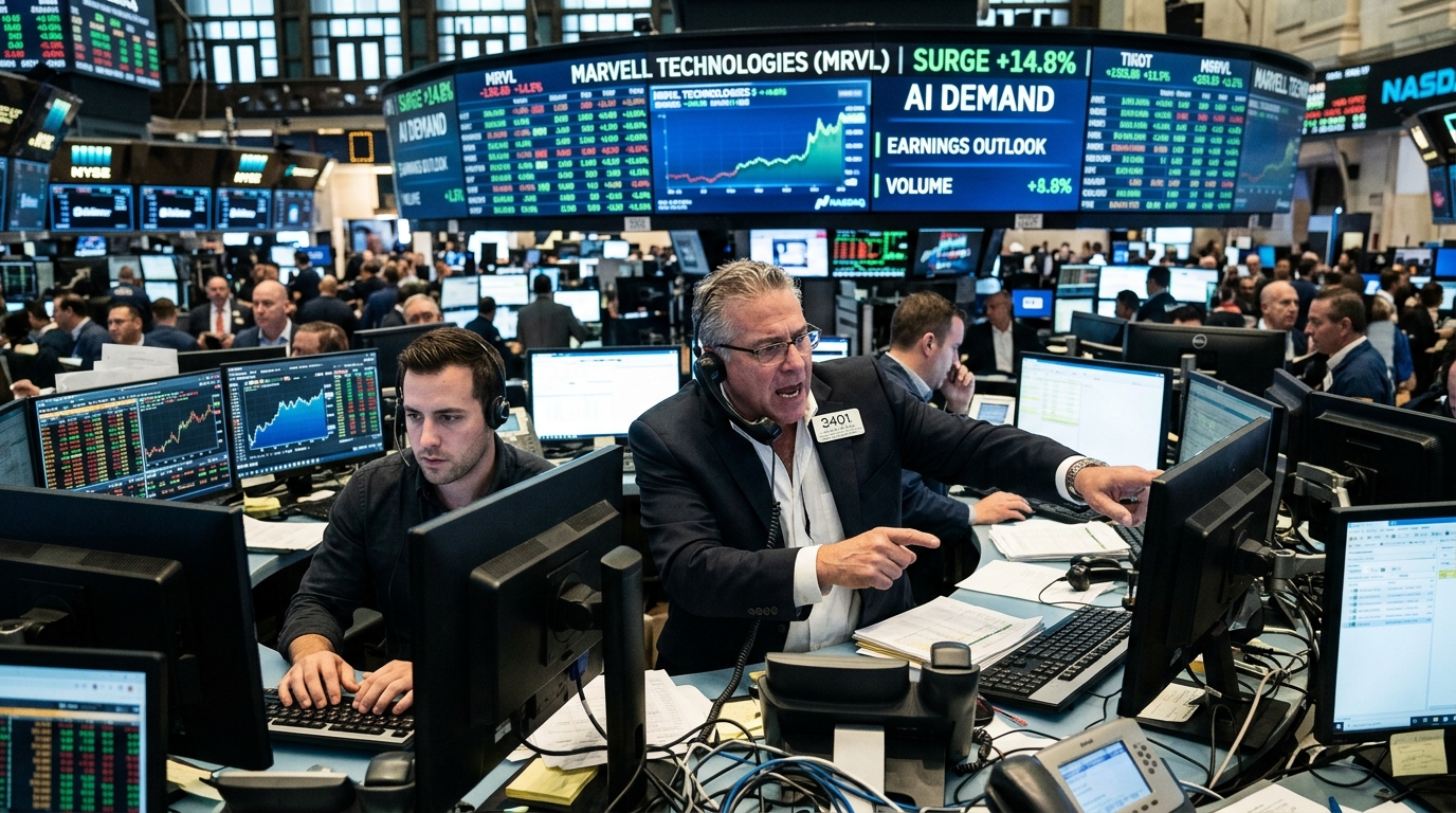 Marvell Surges: AI-Fueled Data Center Demand Propels Forecast Beyond Estimates
