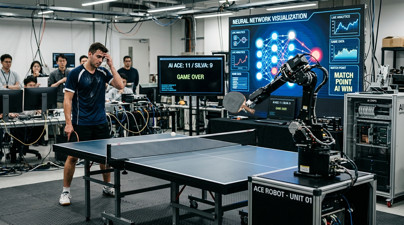 Sony’s Ace Robot Defeats Pro Table Tennis Player: A 'Deep Blue' Moment for Physical AI