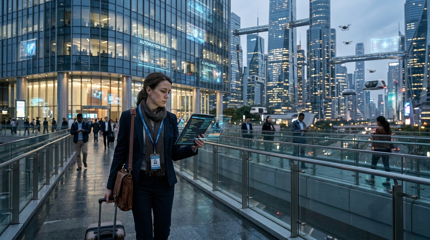 The Great Displacement: How AI is Deleting the Routine White-Collar Career