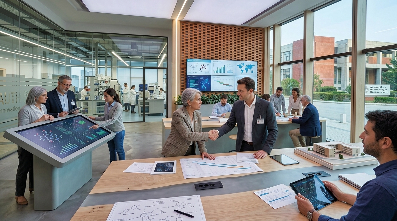 AUTH and Pfizer Seal Strategic Alliance for Innovation and R&D in Thessaloniki