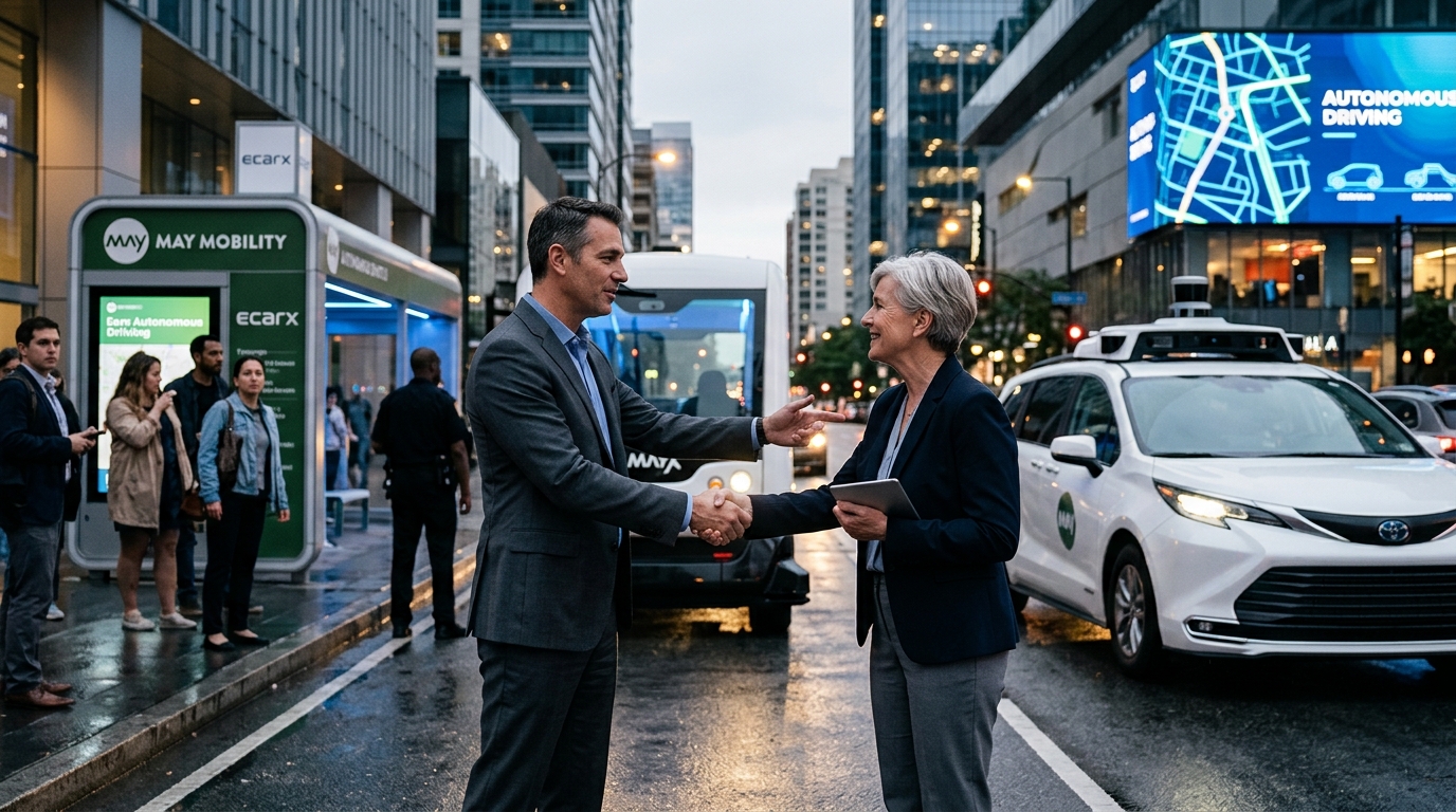 Ecarx: The $750 Million Deal with May Mobility and the New Geopolitics of Robotaxis