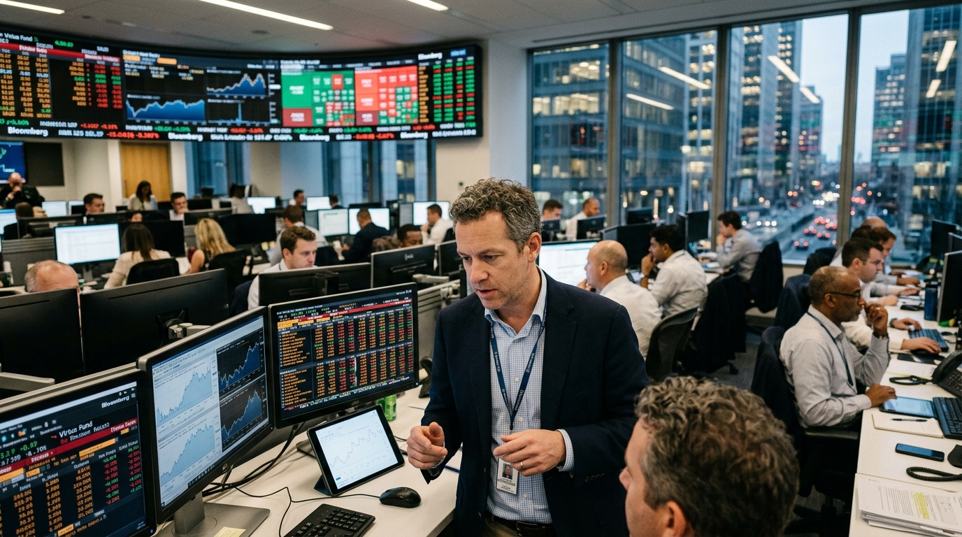 Financial chart showing Virtus AI Fund performance and AI investing trends.