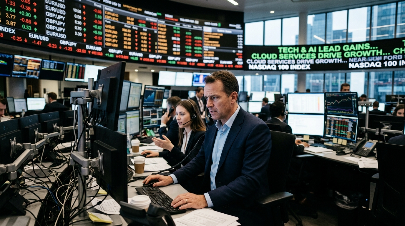 Data cloud representing AI-as-a-Service in the global market.