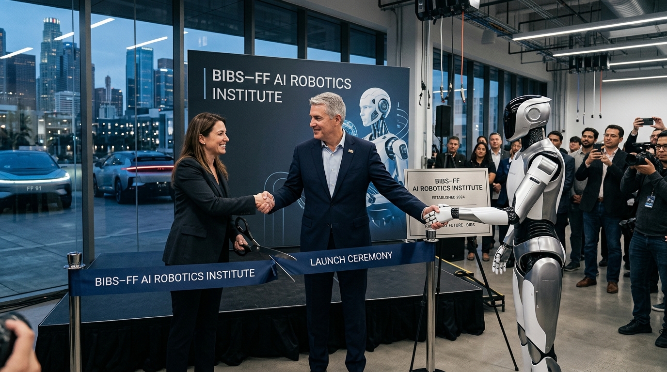 Η Στρατηγική Στροφή της Faraday Future: Η Ίδρυση του Ινστιτούτου Ρομποτικής BIBS–FF και η Νέα Εποχή του Physical AI