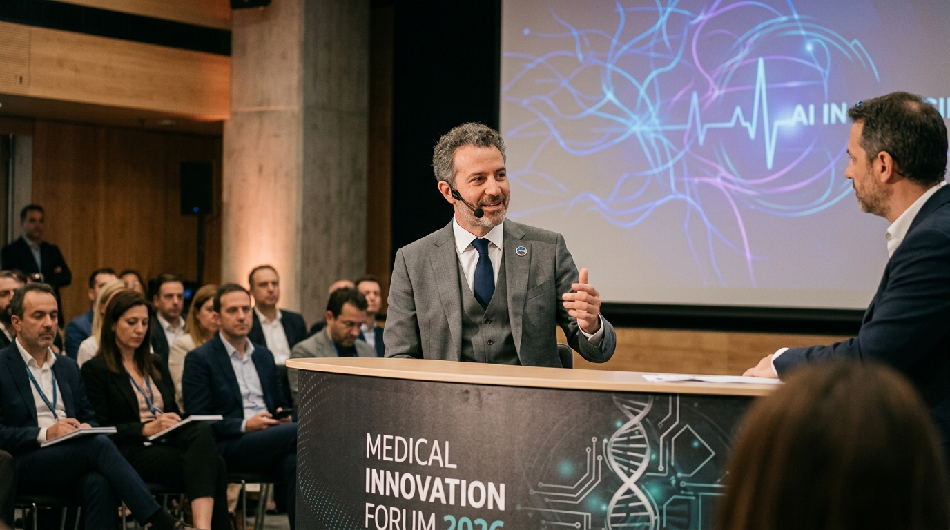 Medical Innovation Forum 2026 conference on AI in medicine and healthcare.
