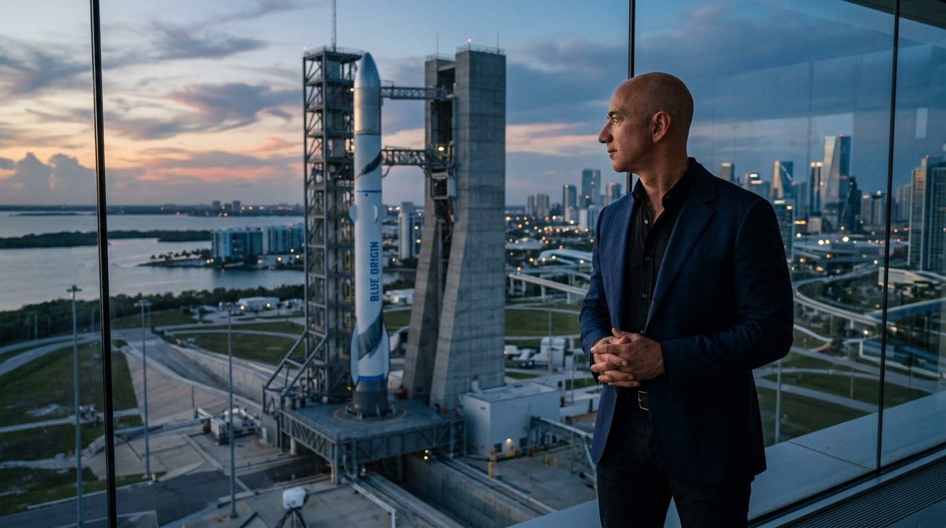 Blue Origin: Η Αντεπίθεση του Jeff Bezos και το Ρίσκο του New Glenn μετά την Έκρηξη