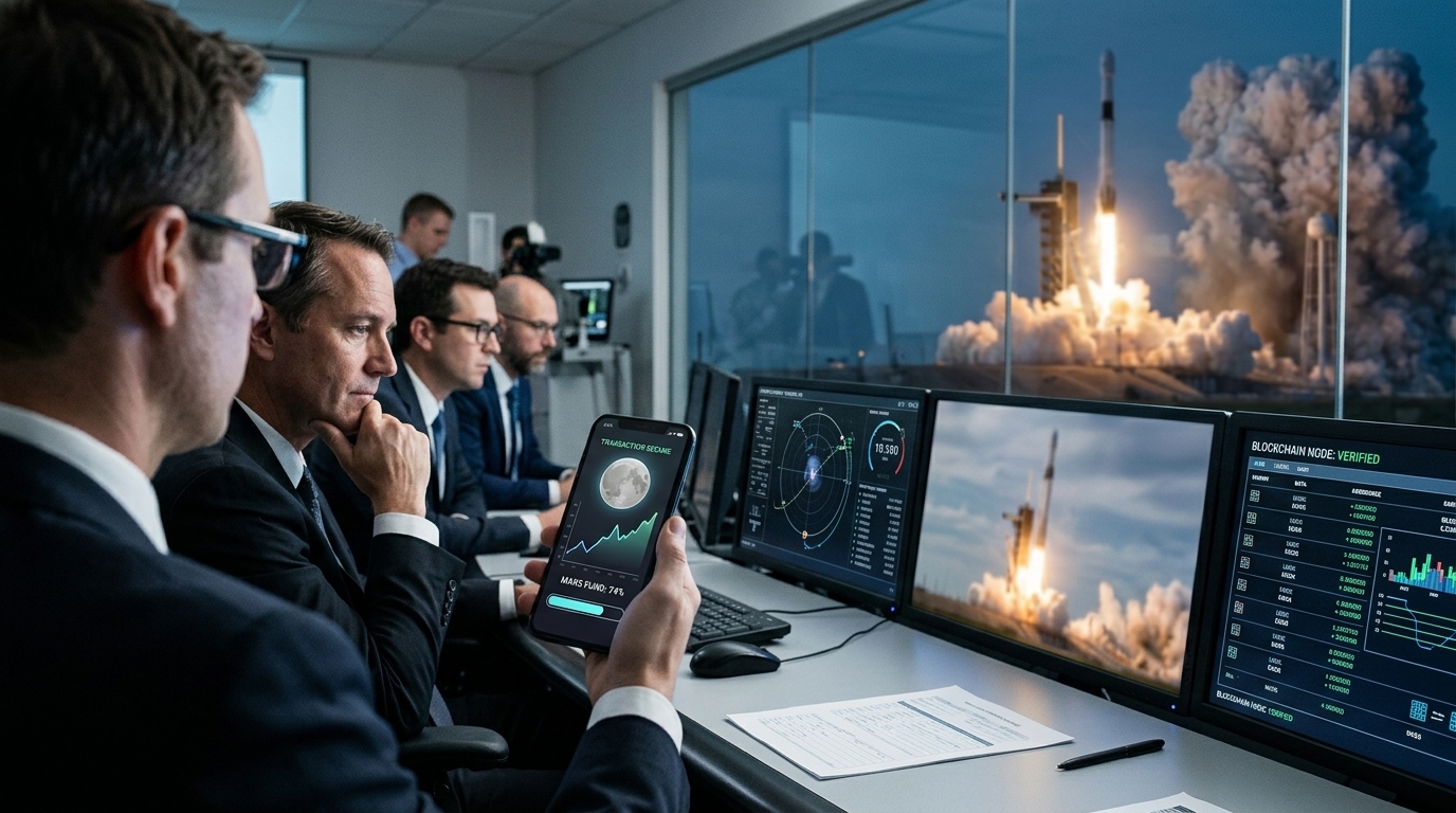 From Digital Ledgers to Martian Soil: The Crypto-Powered Era of Space Exploration