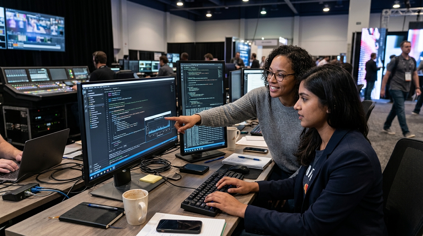 The AI Revolution in Broadcasting: Insights from the Las Vegas Tech Showcase