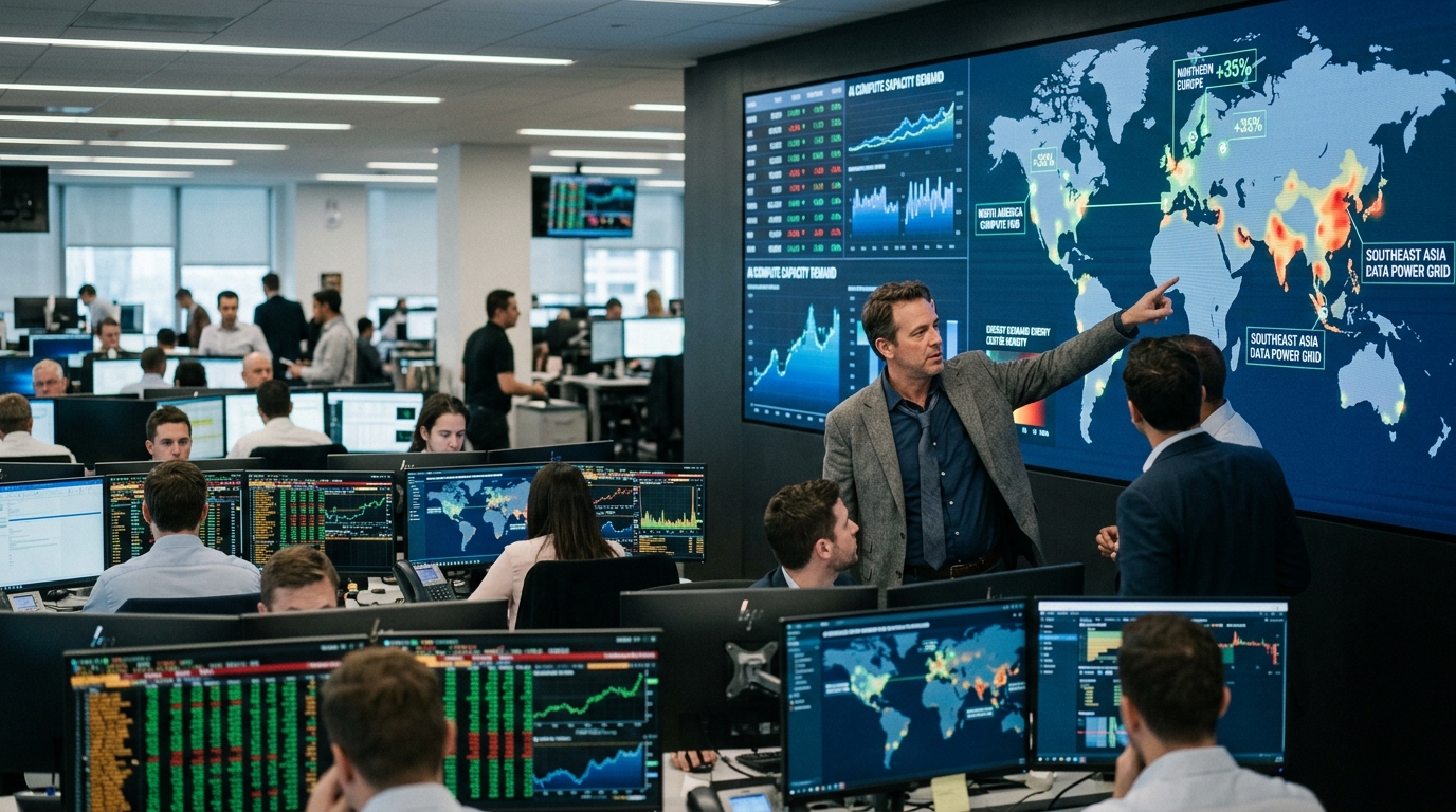 Η Μεγάλη Κούρσα των Data Centers: Πώς η Τεχνητή Νοημοσύνη Αναδιαμορφώνει την Παγκόσμια Οικονομία
