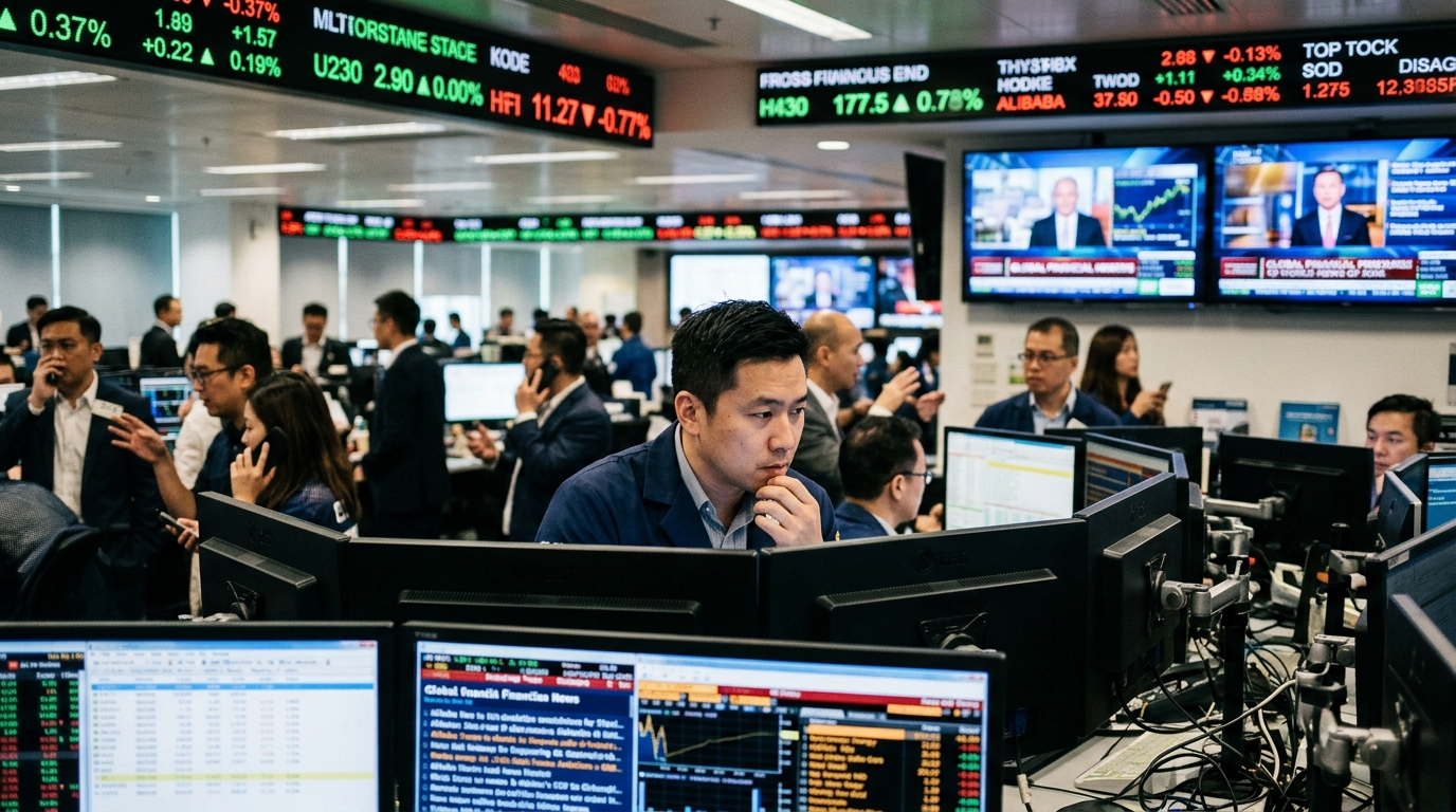 Alibaba Cloud server room illustrating AI infrastructure and cloud computing growth.